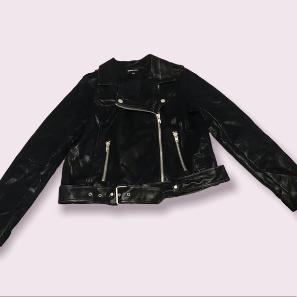 Sugarlips Women’s Black Have Mercy Moto Jacket, Size: M - Picture 7 of 9